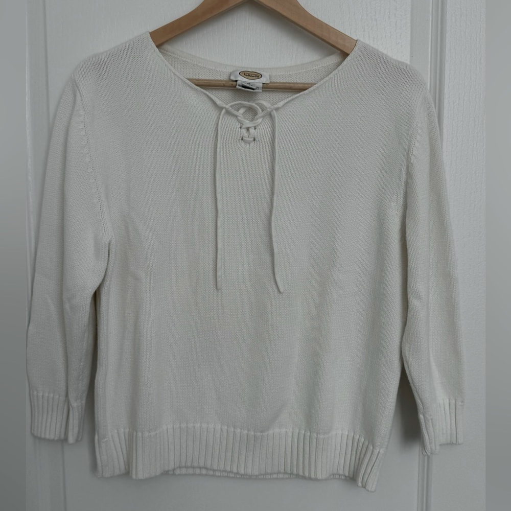 Petite Cotton Sweater for Women Made in Japan